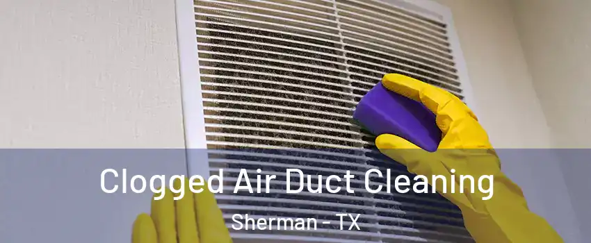  Clogged Air Duct Cleaning Sherman - TX