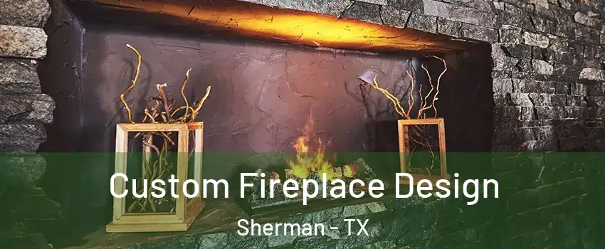  Custom Fireplace Design Sherman - TX