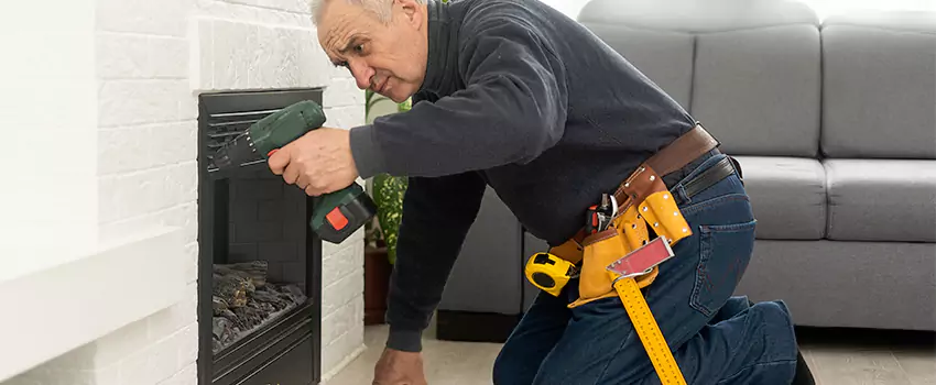 New Indoor Fireplace Installation in Sherman, Texas