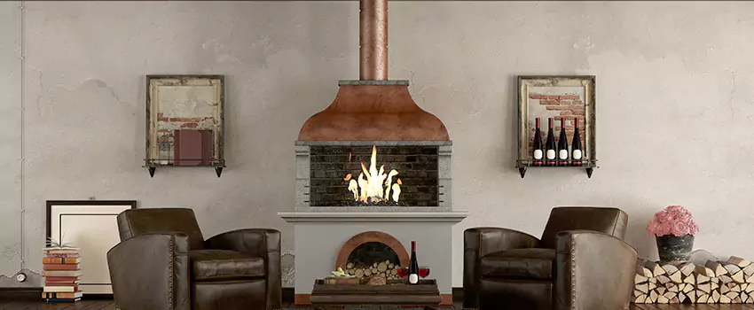 Thelin Hearth Products Providence Pellet Insert Fireplace Installation in Sherman, TX