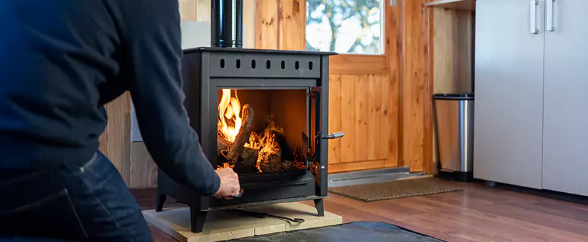 Open Hearth Wood Fireplace Installation in Sherman, TX