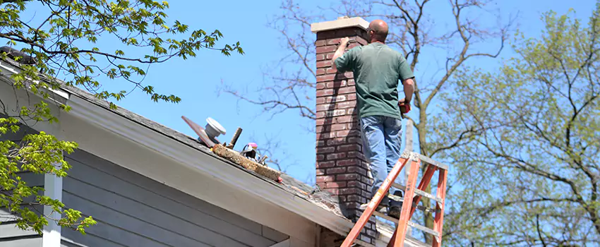 Vinyl and PVC Chimney Flashing Installation in Sherman, TX