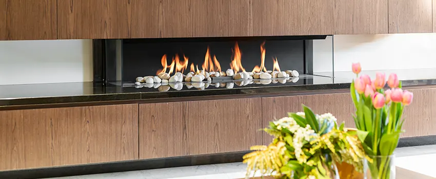 Double-height Fireplace Design Refurbishment in Sherman, Texas