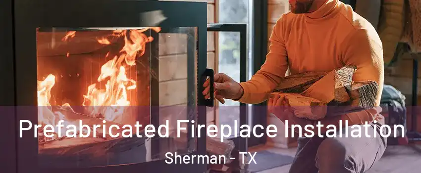  Prefabricated Fireplace Installation Sherman - TX